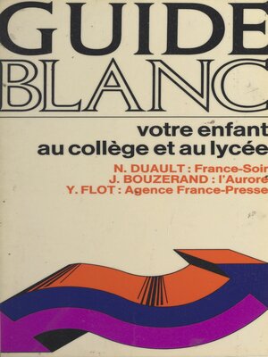 cover image of Votre enfant au collège et au lycée